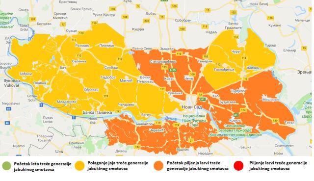 Mapa smotavca 